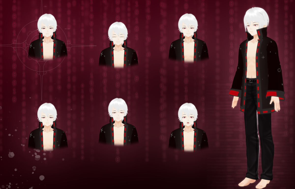 Victor: Anime-Style Character For Games And VRChat