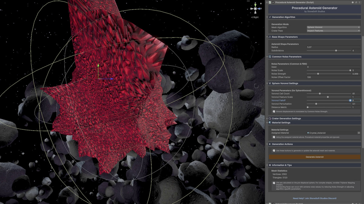 Superior Asteroid Field Generator
