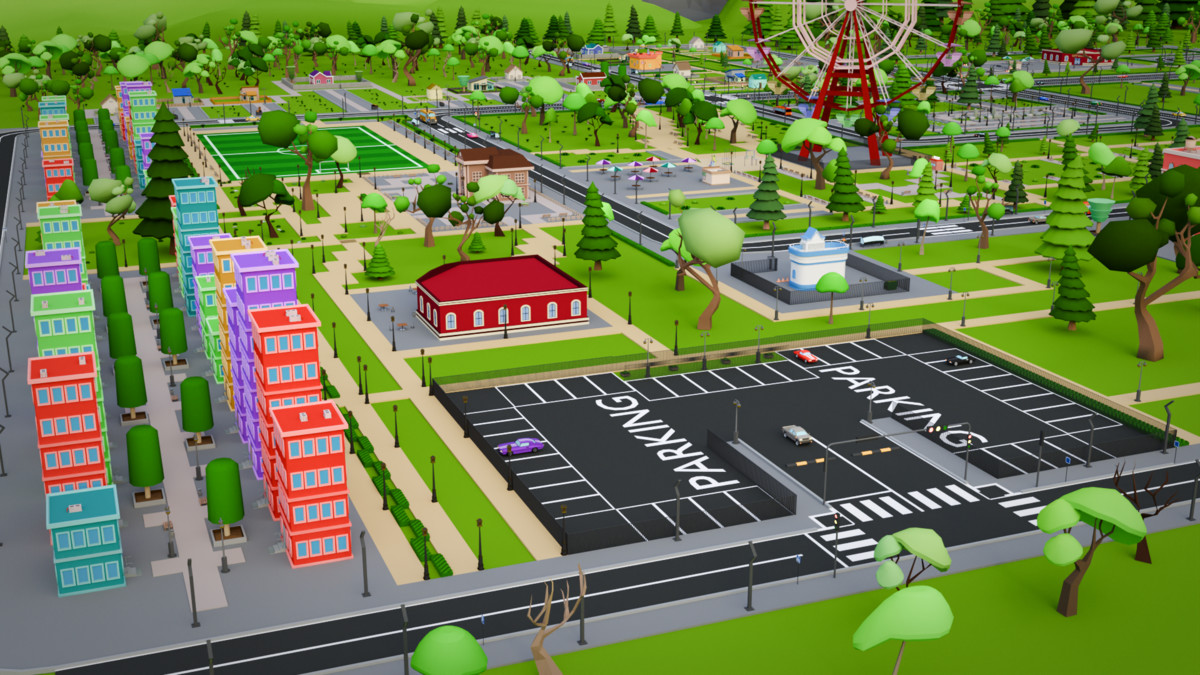 Low Poly City Pack - Mini World Studio