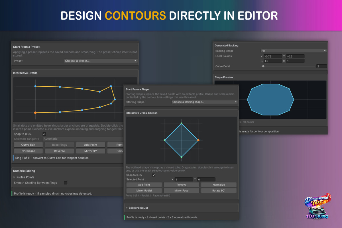Text Studio 3D - Animated 3D Text & Typography for Unity, image 13