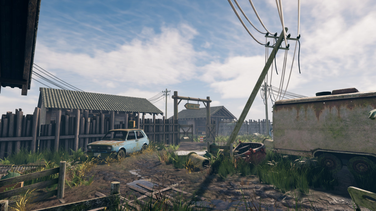Post-Apocalyptic Trailer Park Environment