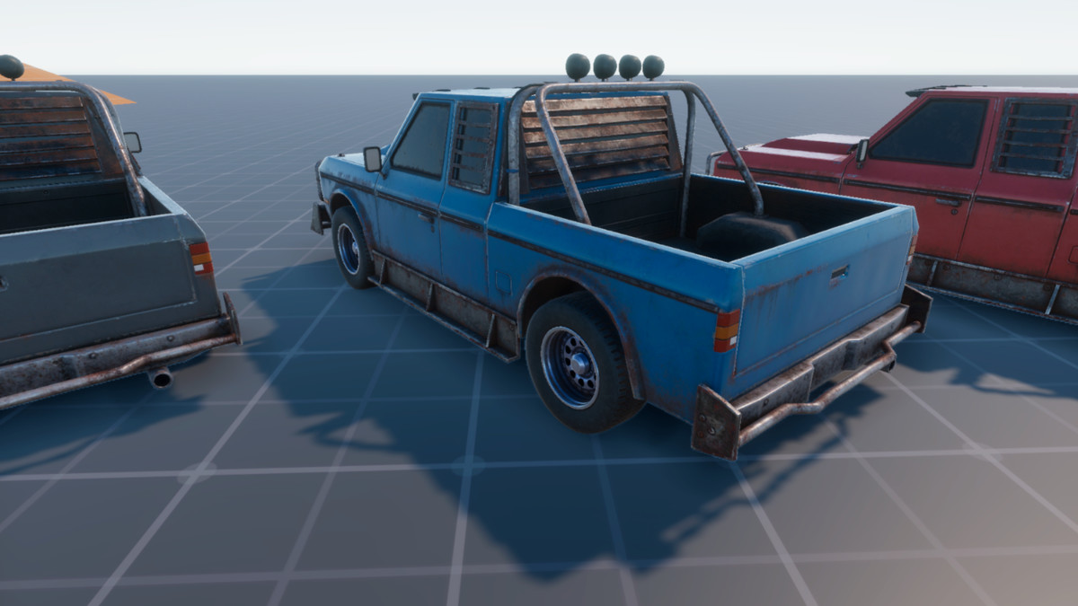 Post-Apocalyptic Pickup Truck | Physics-Based Vehicle Controller