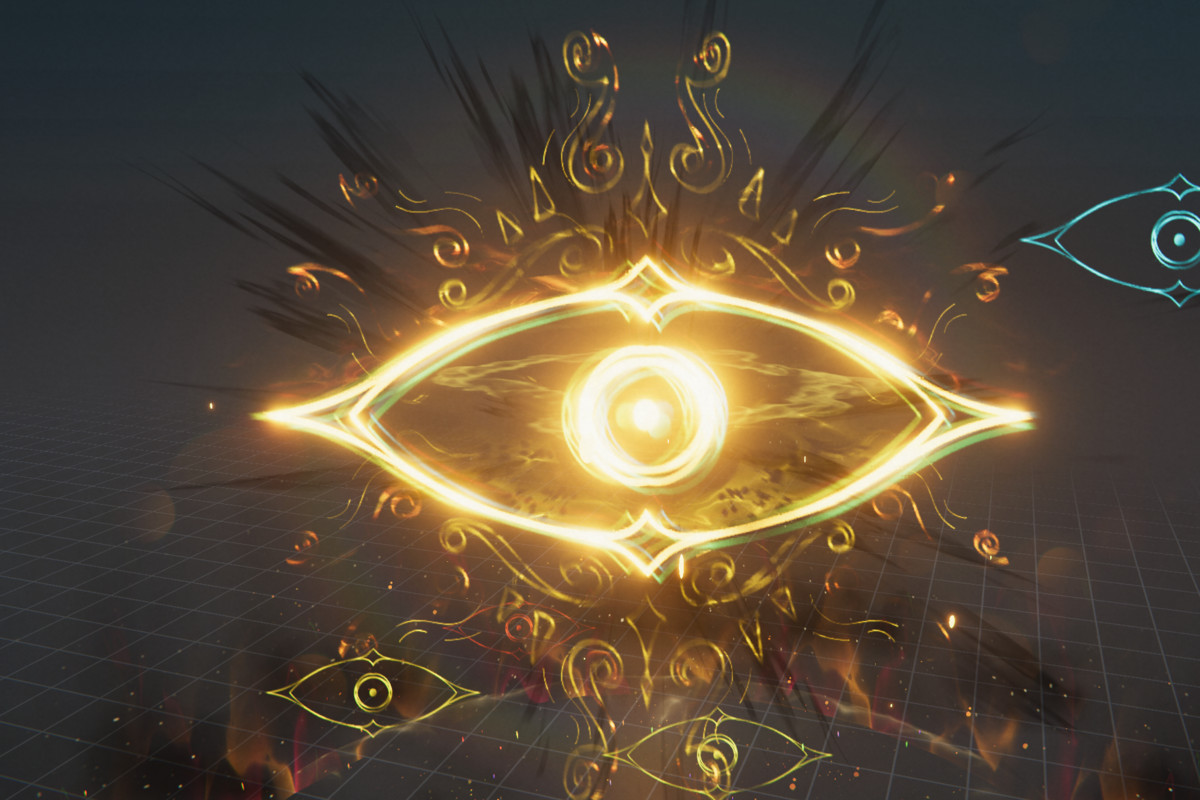 Realistic ARPG Golden Magic