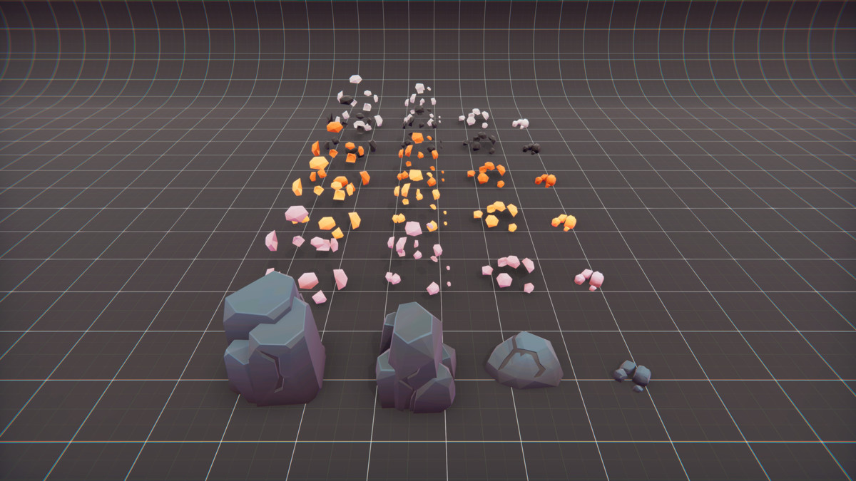 Stylized Mining Nodes - Modular Ores & Crystals Kit