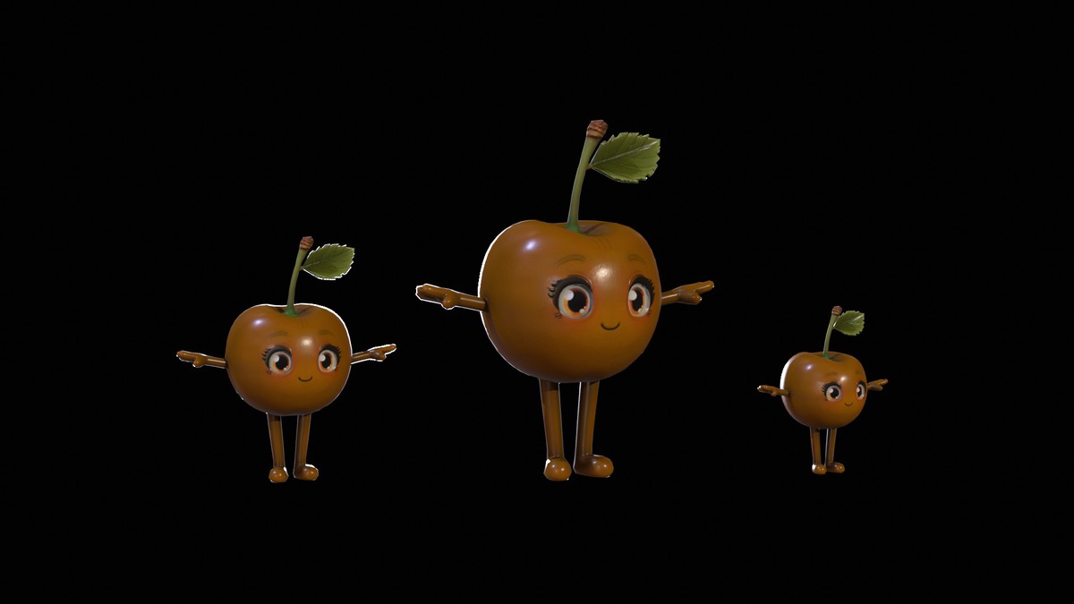 Chibi Fruit Cherry Two