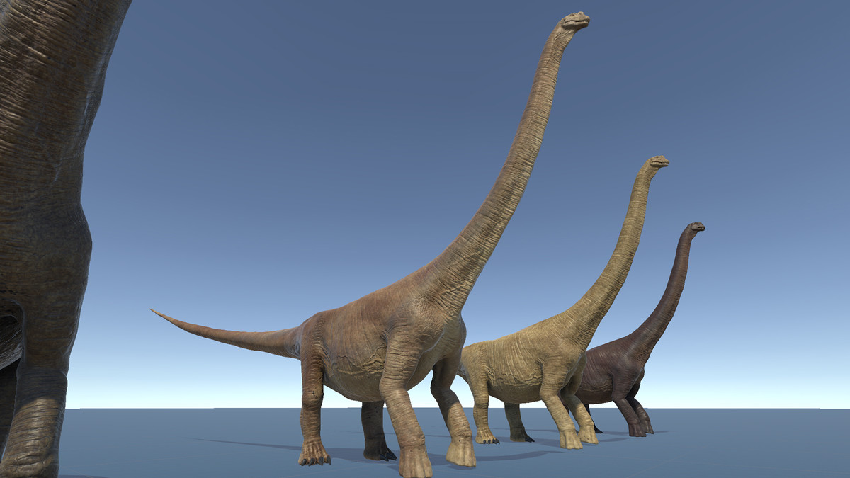 Dinosaur Argentinosaurus Sauropod