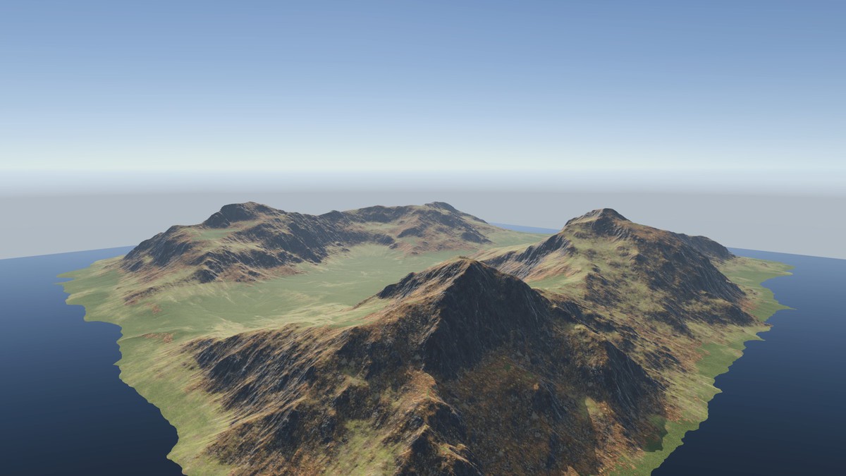 Procedural Island Terrains 8K