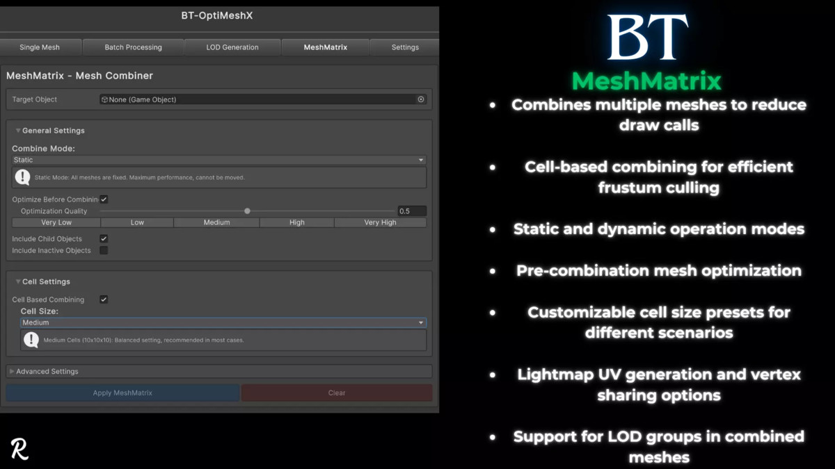 BT-Ultimate Mesh Tools Bundle: Optimize, Edit, Paint & More ! All-in-one