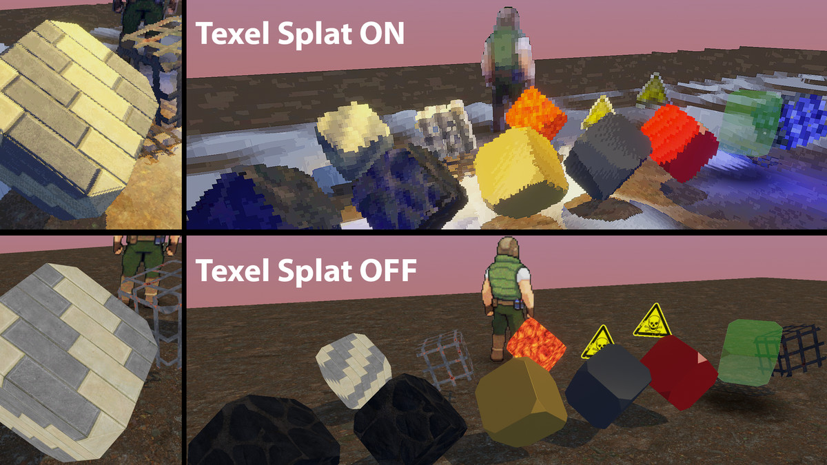 Retro Texel Splatting Toolkit