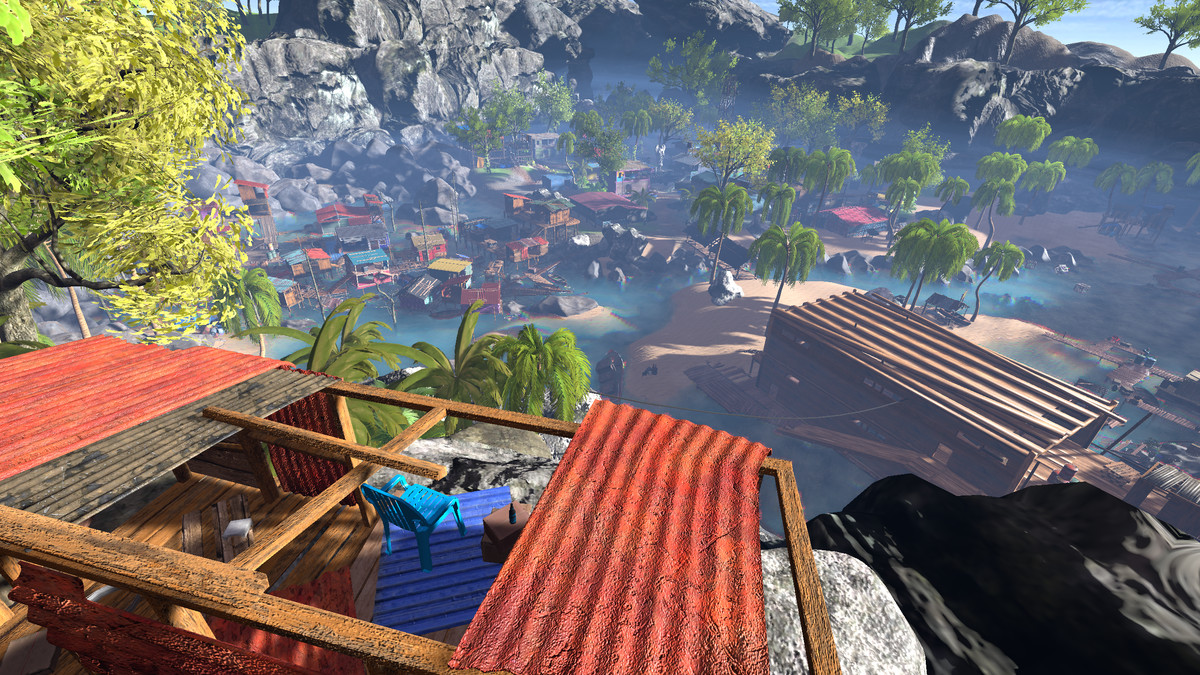 South Pacific Island - Map