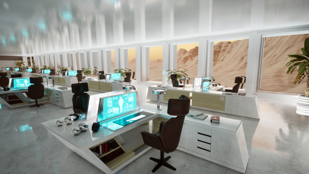 Futuristic Environment Kit Vol.1 – Sci-Fi Mega Mall