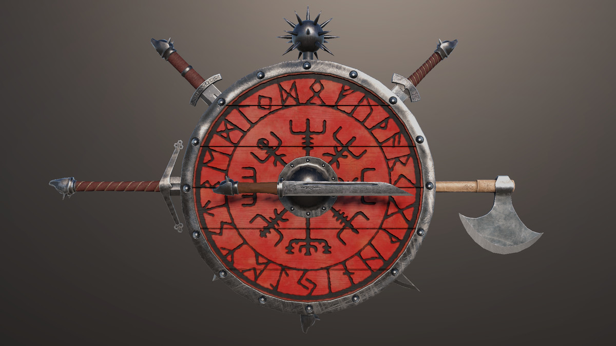 Wolf Warrior's Armaments (Fantasy Weapons Pack)