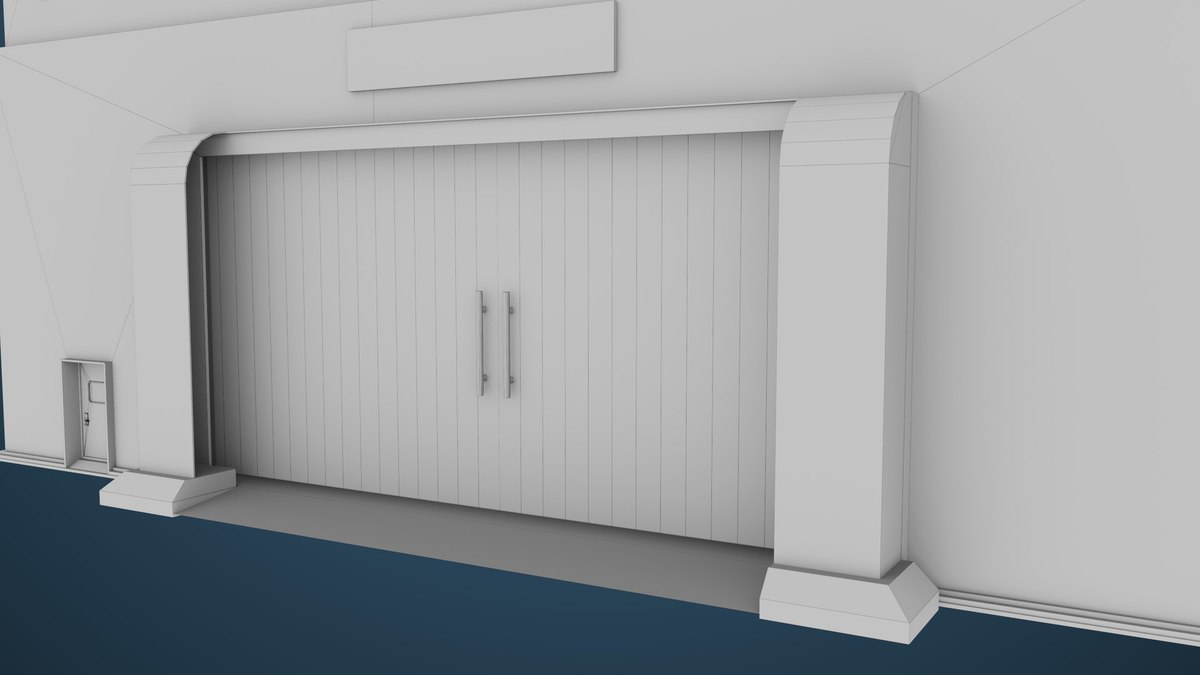 Logistic Cargo Warehouse Interior and Exterior URP HDRP Textures