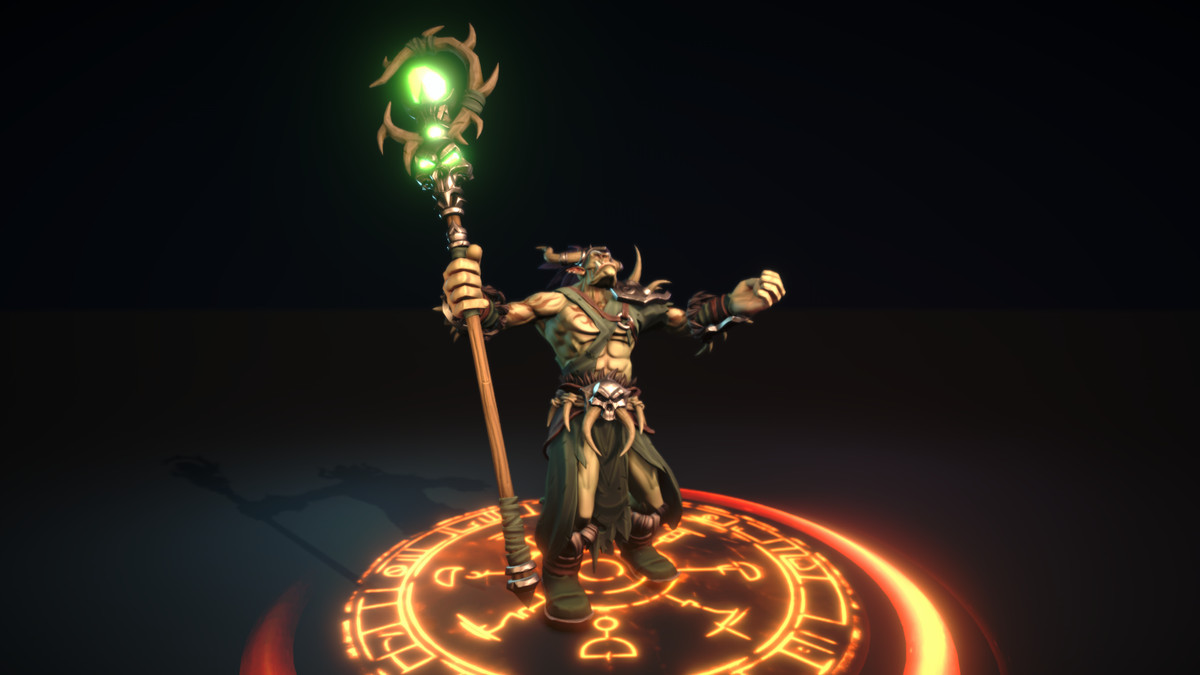 Stylized Orc Shaman