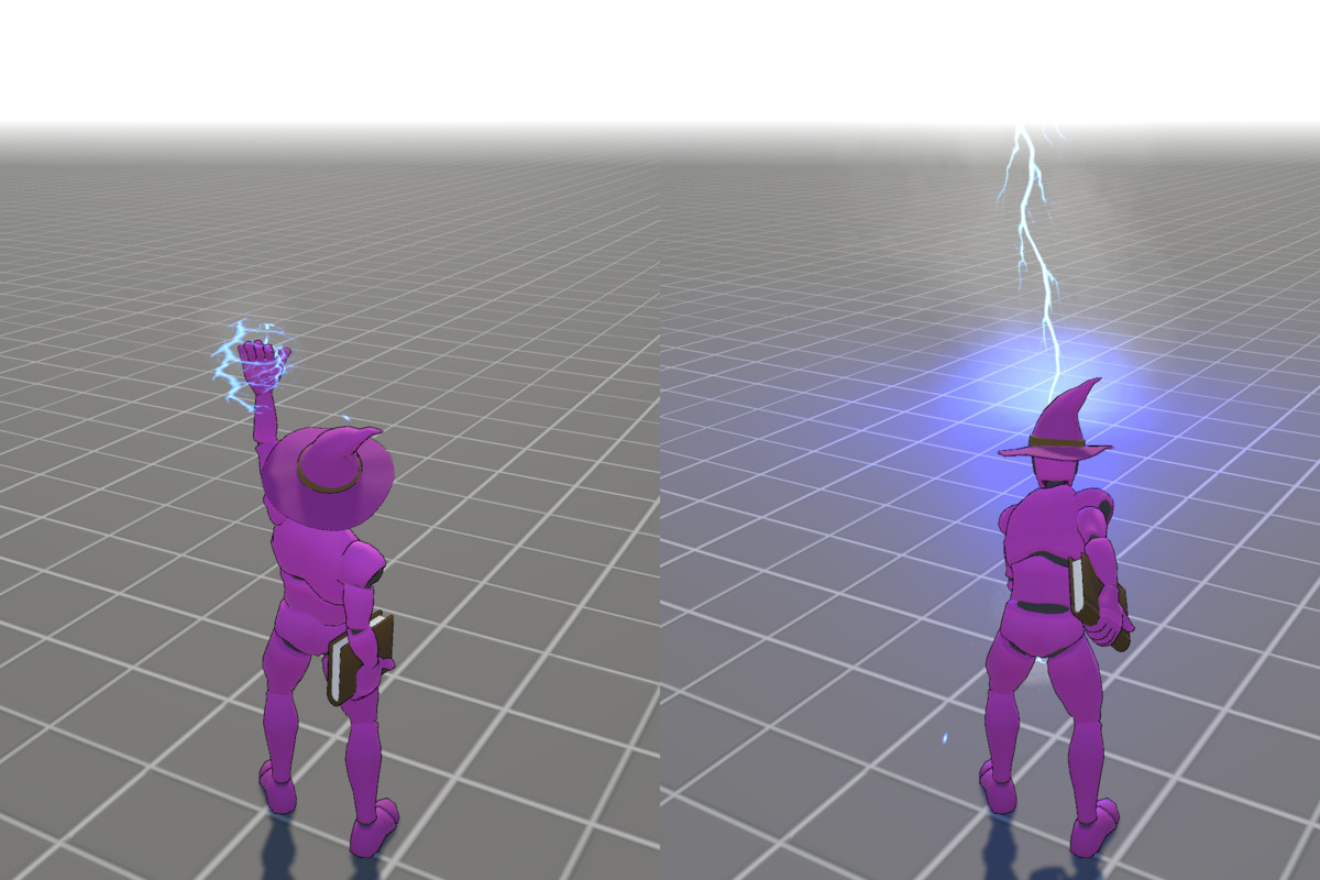 Human Spellcasting Animations