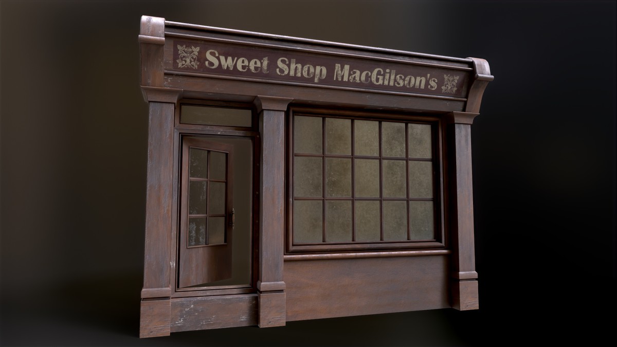 Old English Shop Front