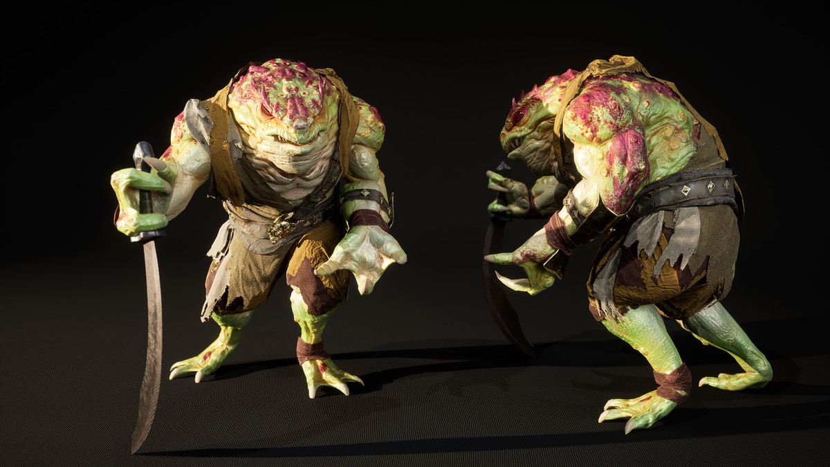 Creature Frog Monster