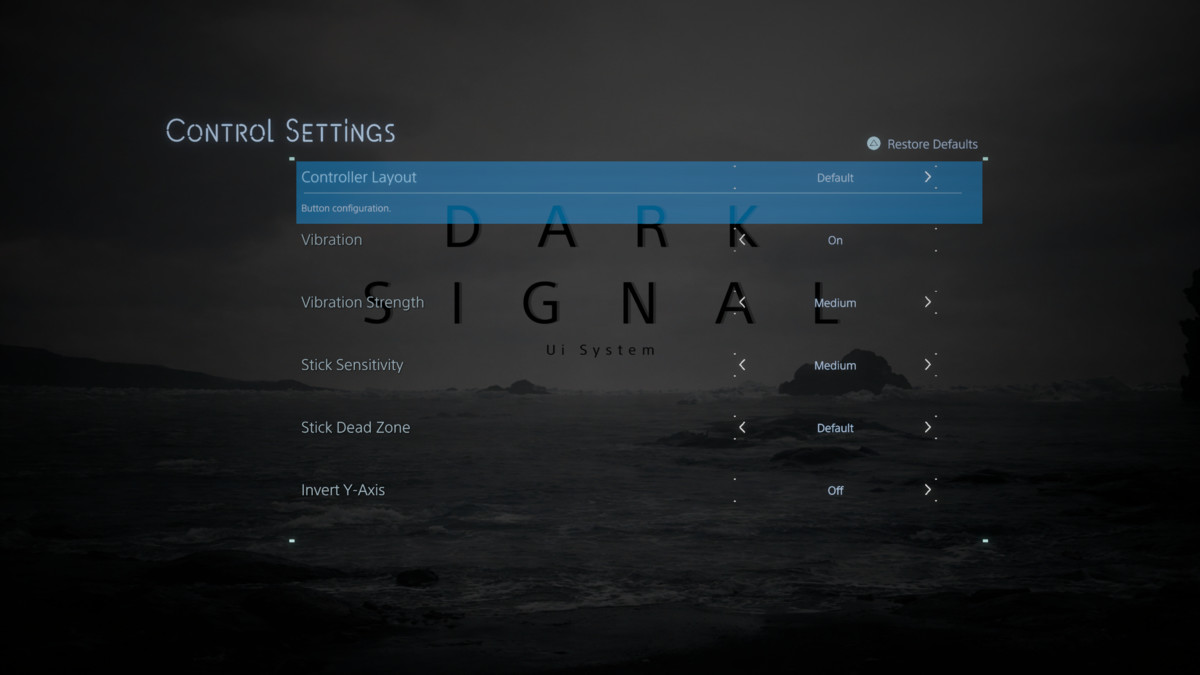Dark Signal Ui System