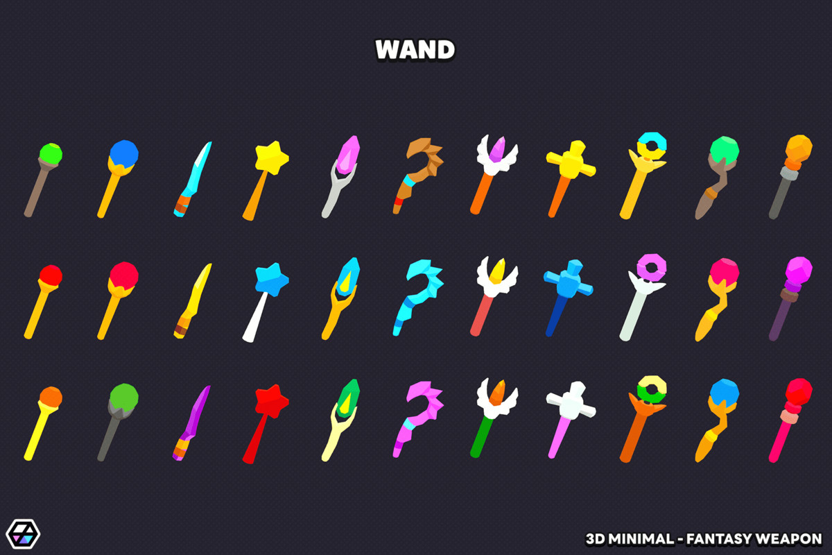 3D Minimal - Fantasy Weapon