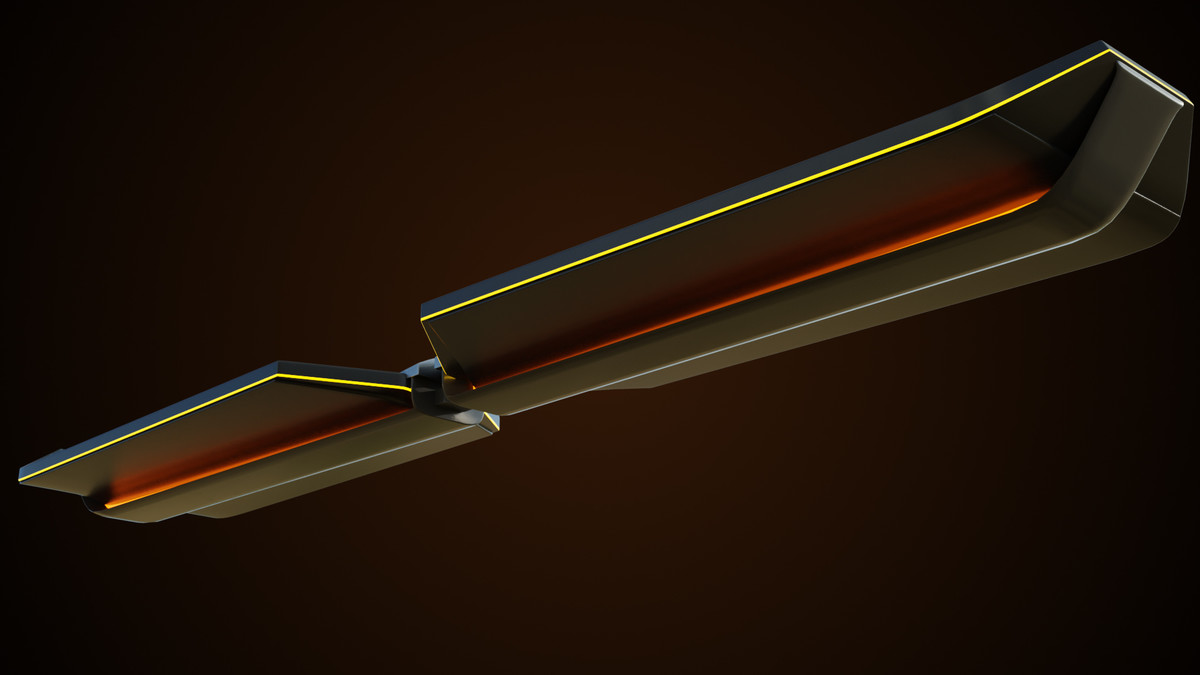 Sci-Fi Hoverboard 4 URP HDRP Textures