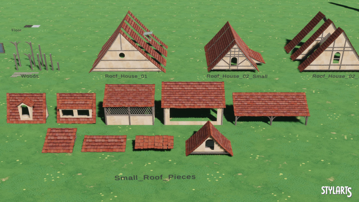Stylized Medieval Market Fatpack