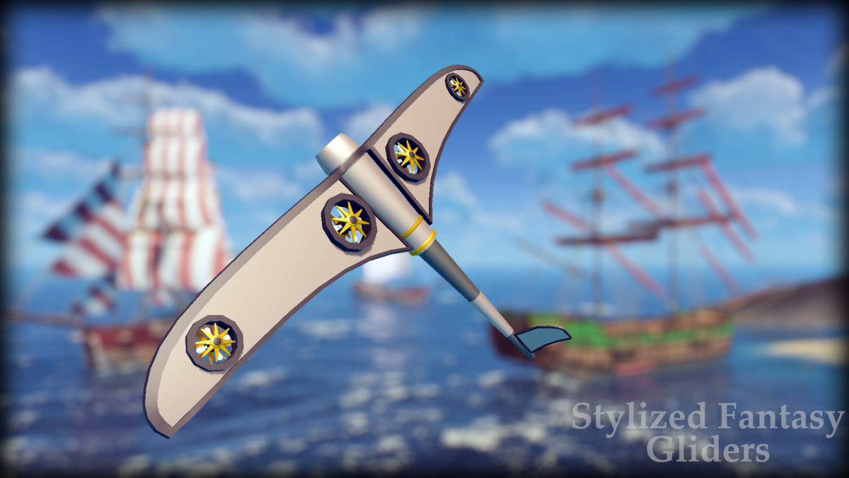Stylized Fantasy Gliders - By Yorakeys