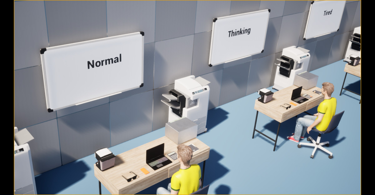 Office Worker Animation