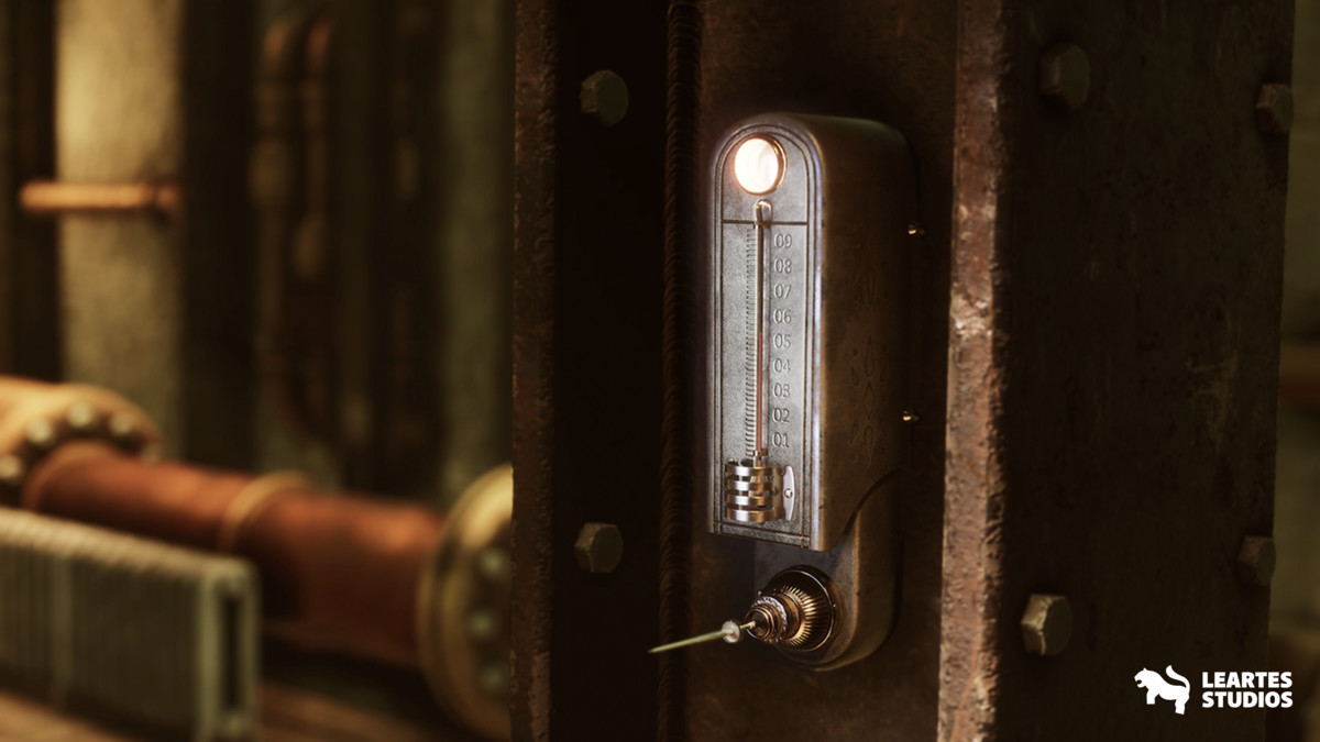 Steampunk Clock Factory Environment