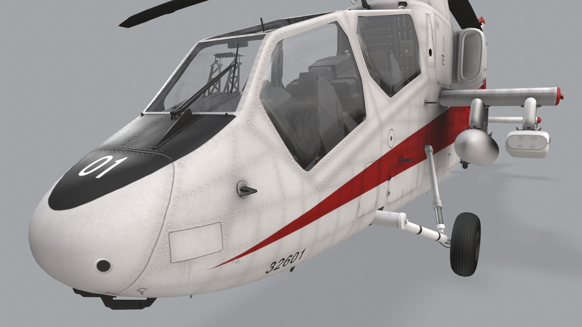 OH-1 Ninja JGSDF White Static (446)