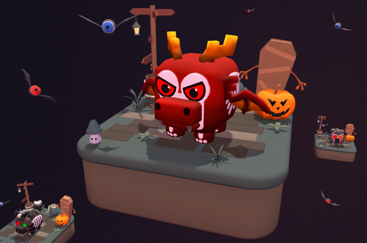 CuteMagic - Cube Animals Pack: Spooky Edition