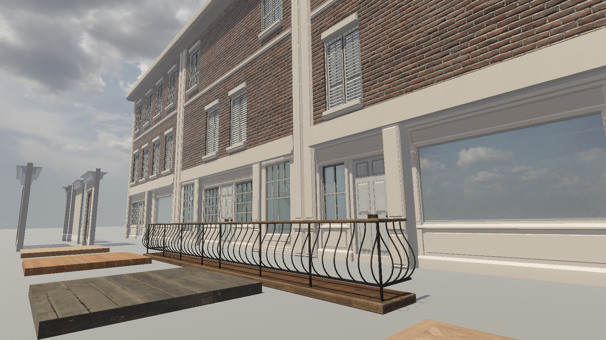 Modular Georgian Walls