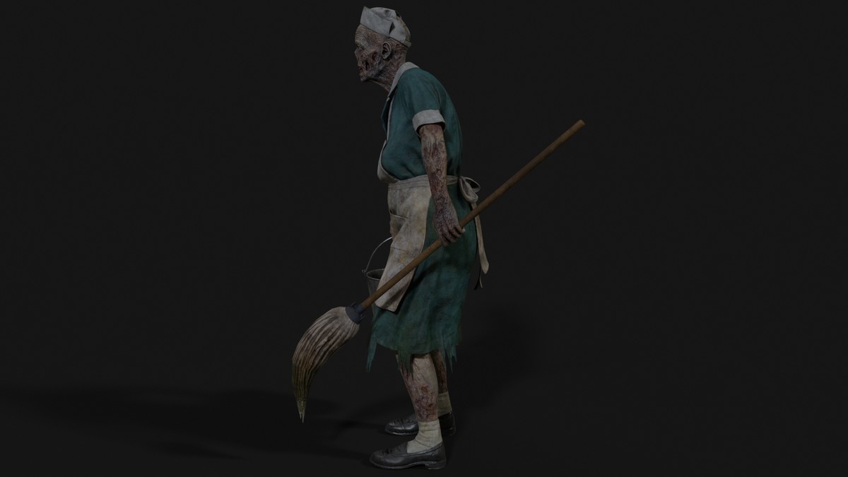 Hospital Janitor — Zombie Hospital Collection