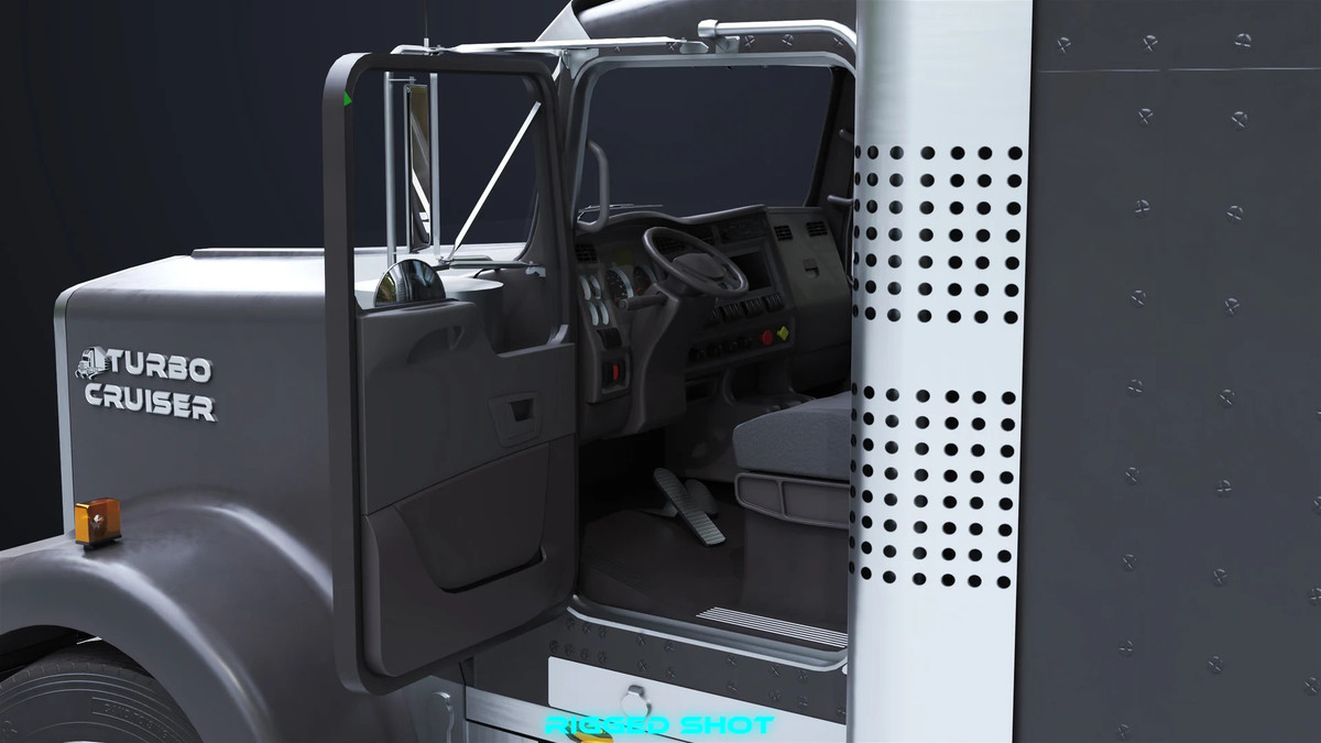 Heavy Truck 6 Chassis Collection URP HDRP Textures