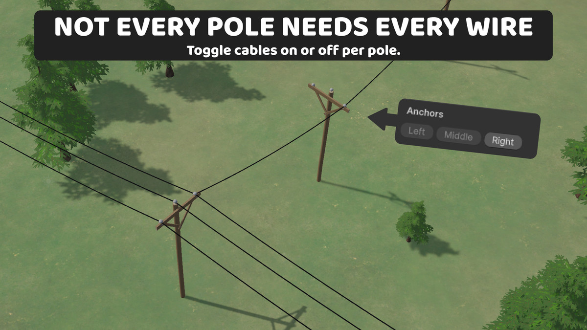 Nimble Poles | Power Lines & Utility Poles