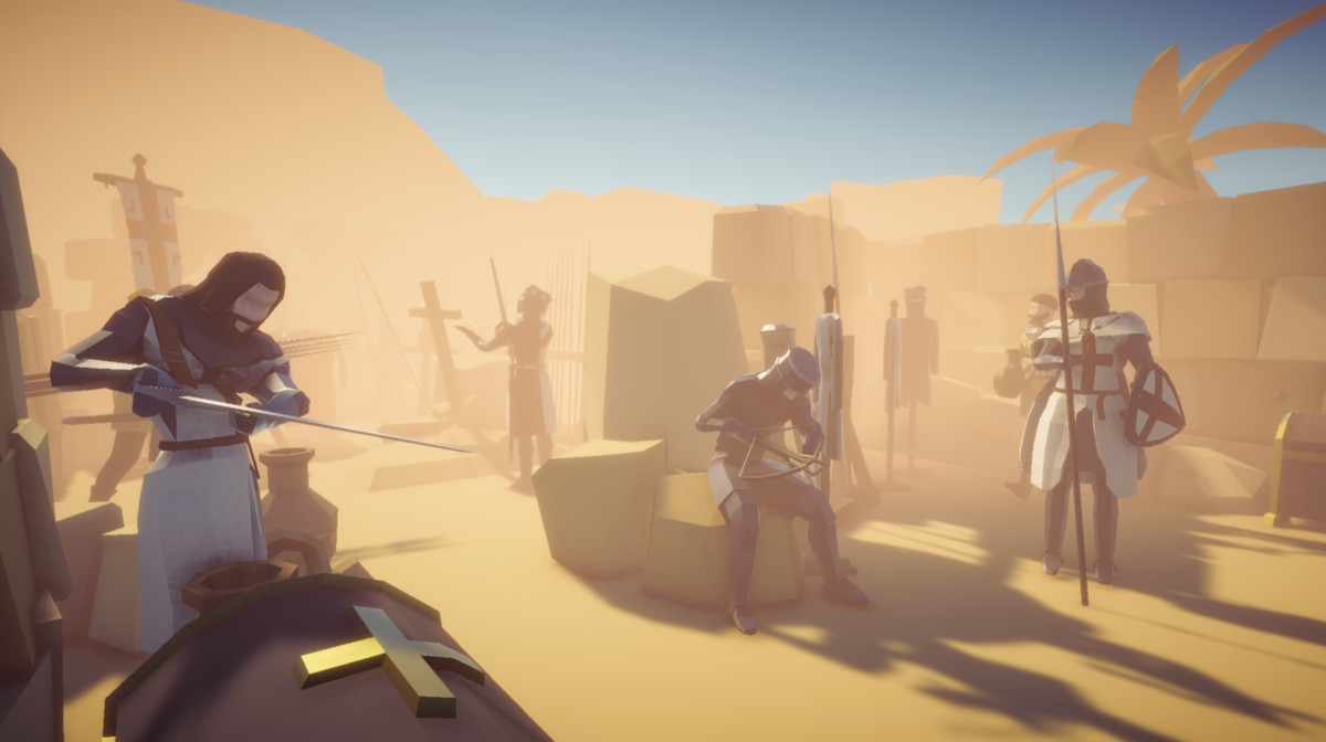 Stylized Medieval Crusaders Pack – Low Poly Characters & Units