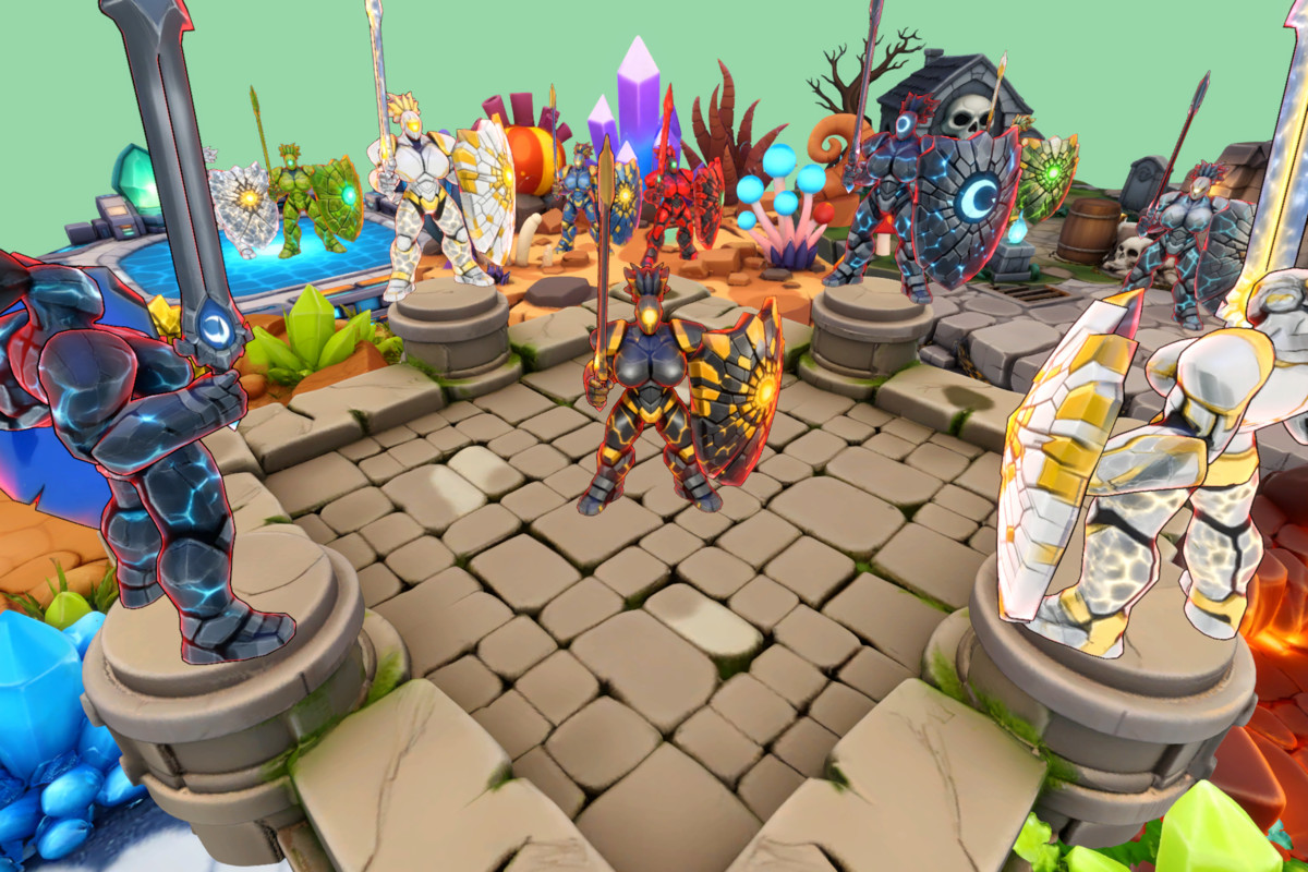 Crystal Vanguard - Stylized Fantasy Monster (Rig + Animation) – PixeliusVita