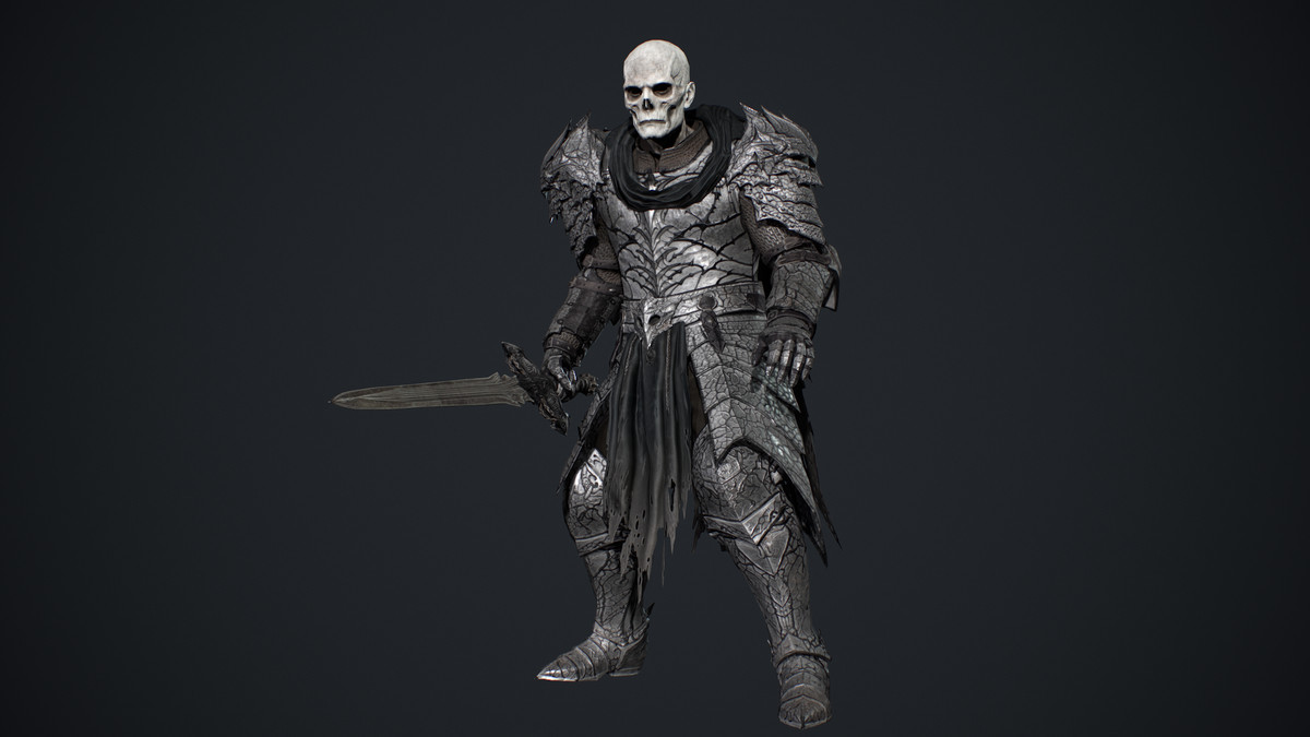 Hollowed Knight - Dark Fantasy Character