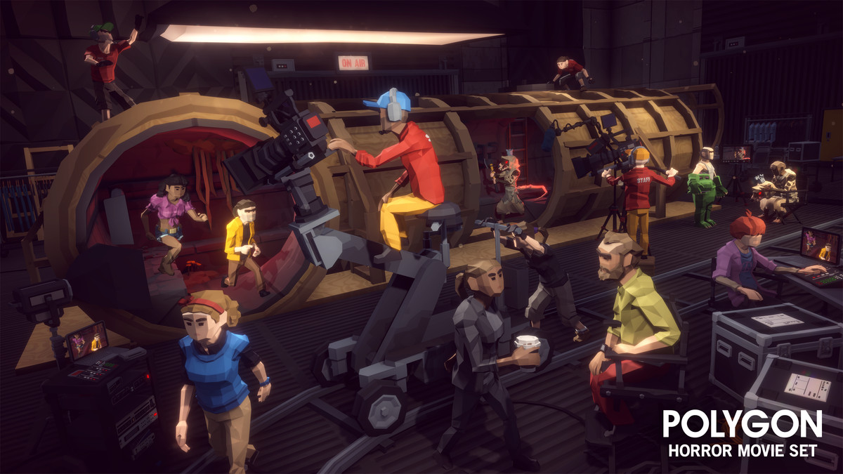 POLYGON - Horror Movie Set - Low Poly 3D Art by Synty