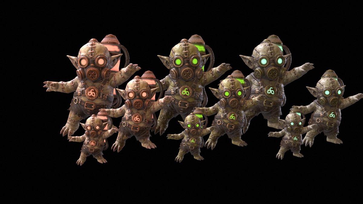 Chibi Necro Zombie Goblin