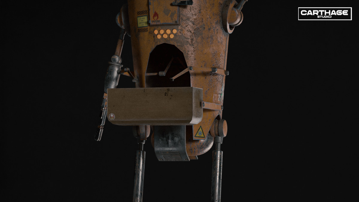 Dome-Head Vendor Robot NPC