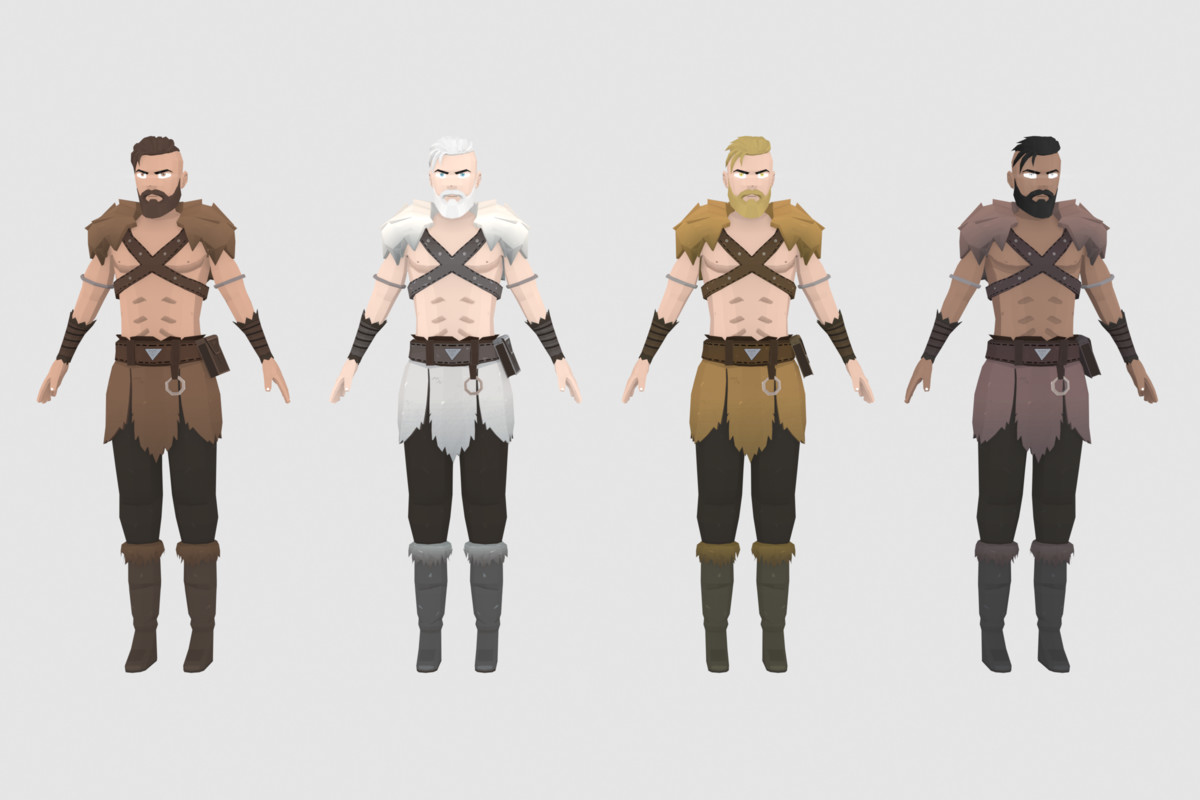Ultimate Stylized Characters Bundle – Male & Female + Animations