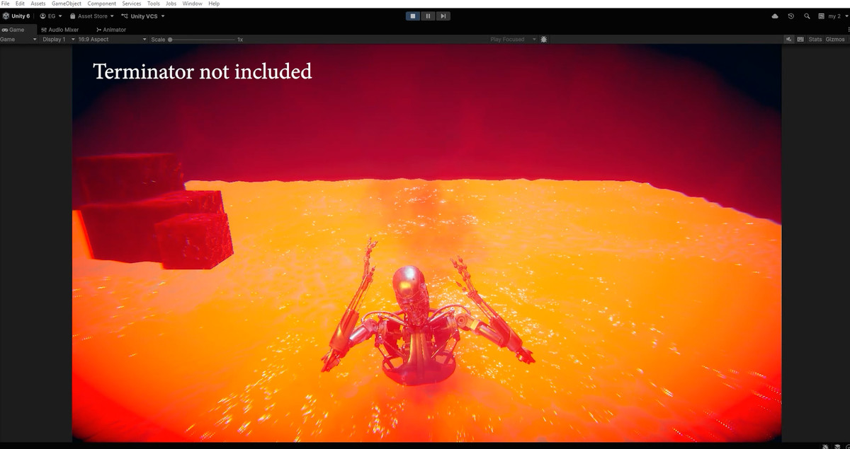 Melt metal / Lava shader URP, HDRP