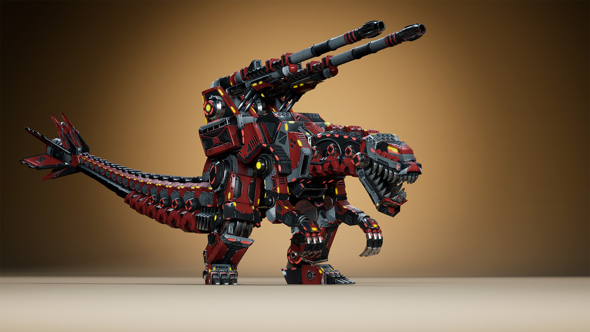 Sci-Fi Dino Gunner