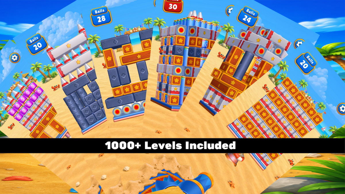 Cannon Smash: 3D Physics Puzzle – Complete Game Template