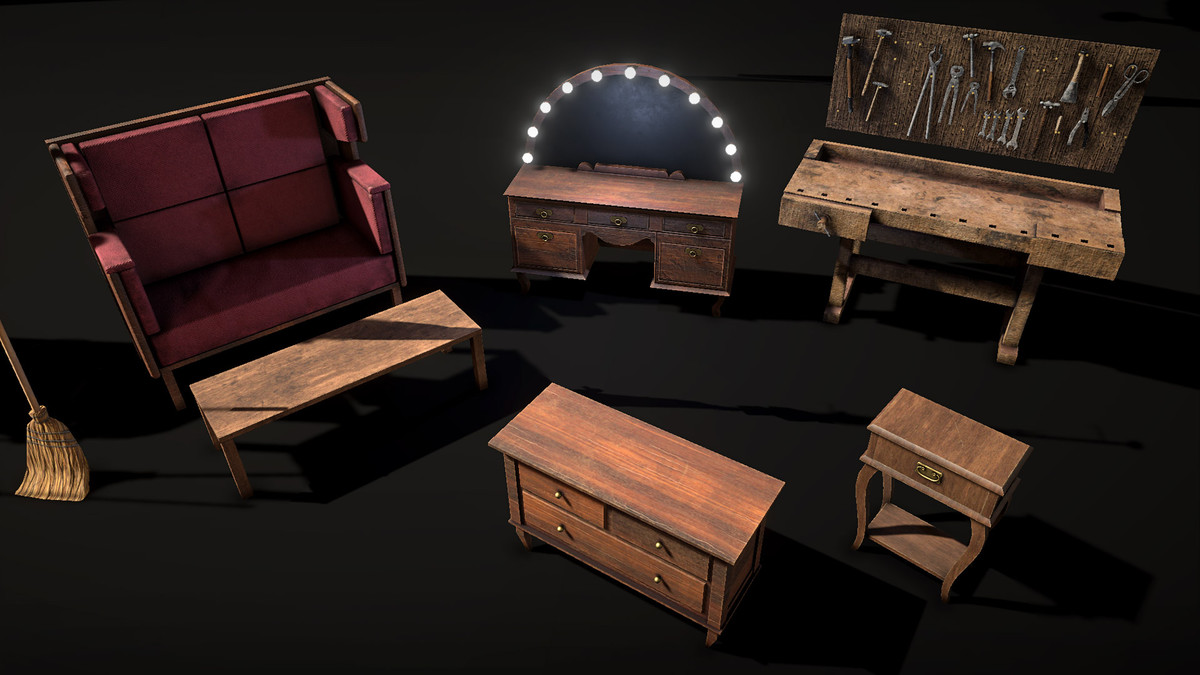 Vintage Train - Environment Package