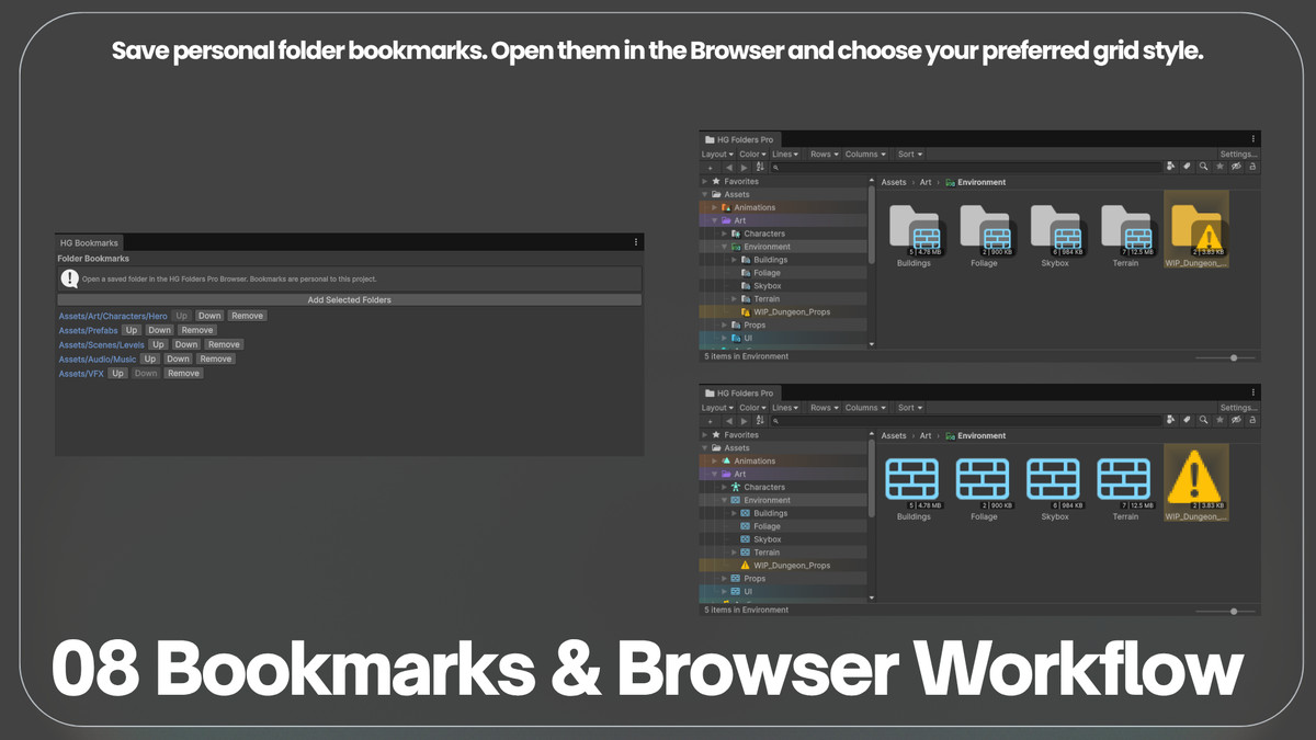 HG Folders Pro - Folder Colors, Icons & Browser