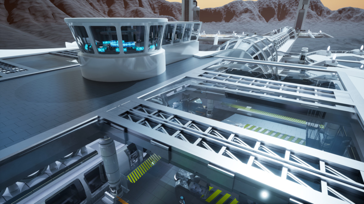 Futuristic Environment Kit Vol.4 – Sci-Fi Spaceport Hub