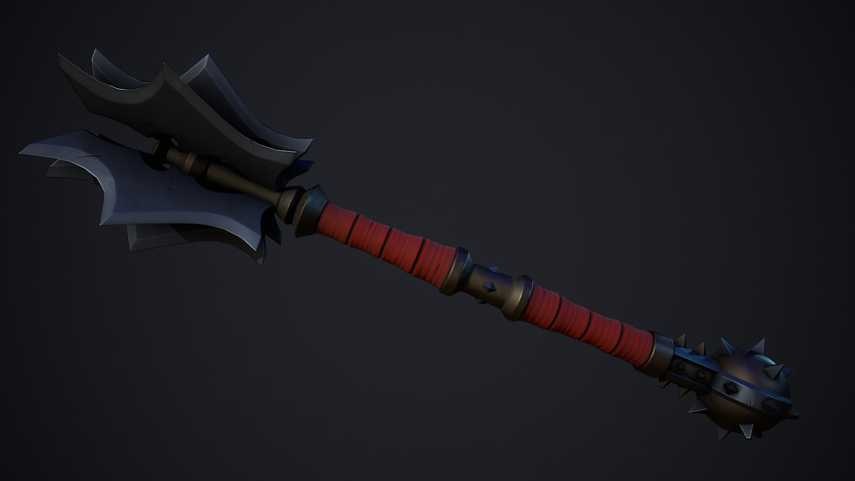 Stylized Fantasy Hammer Pack – 10 GameReady Weapons