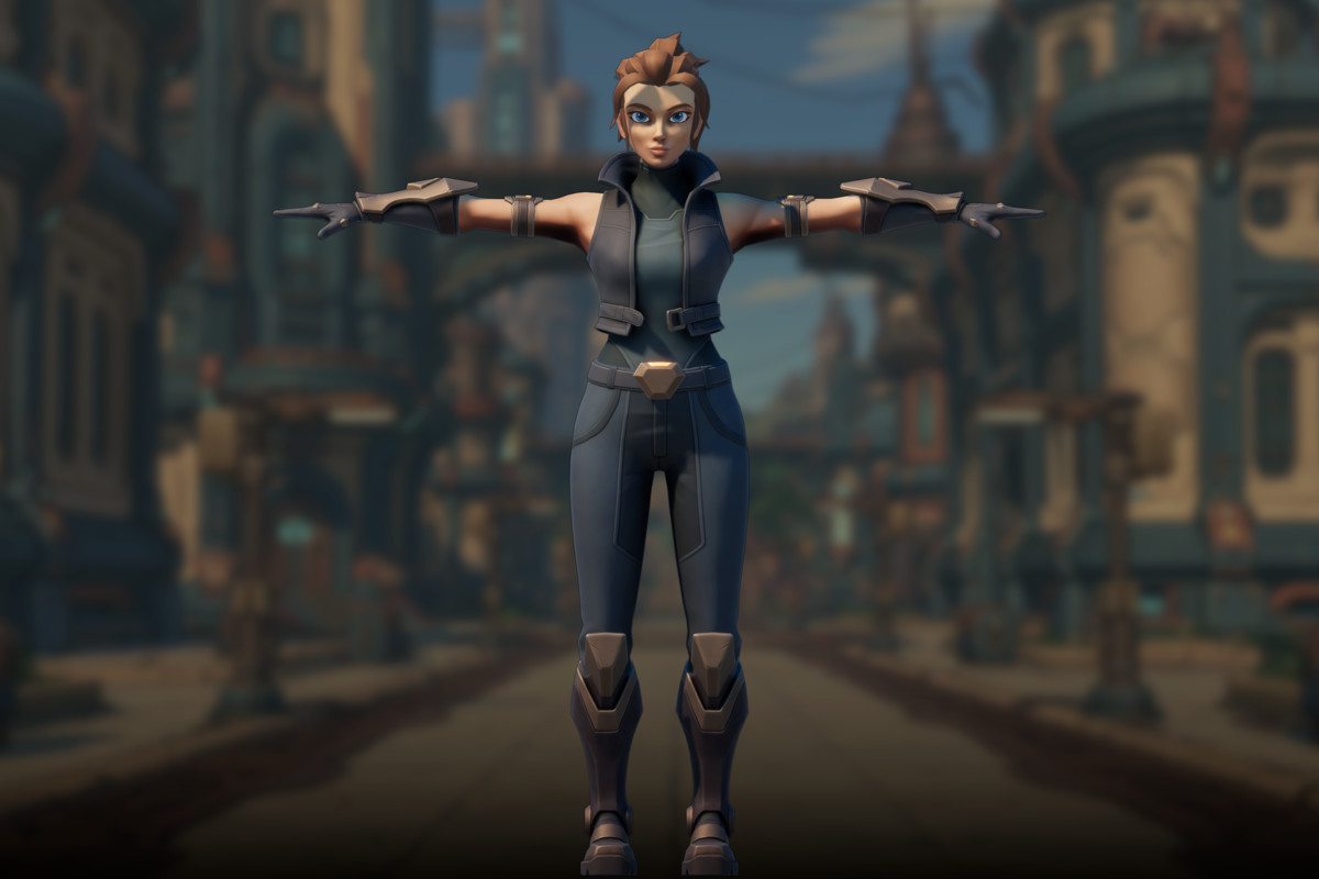 Stylized Modular Sci-Fi Characters