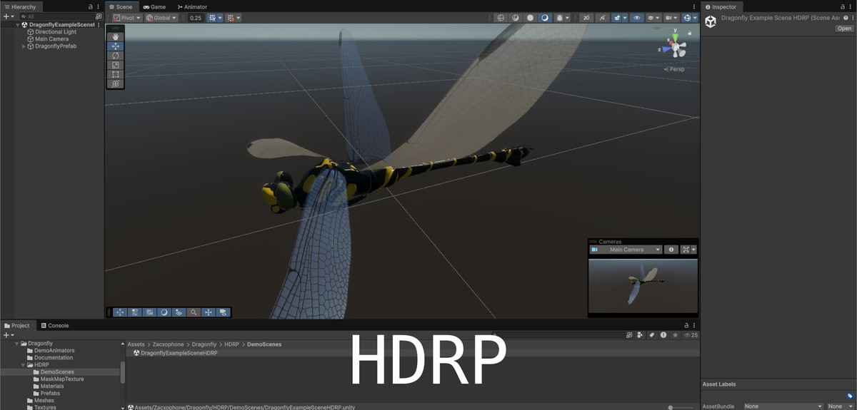 Animated Dragonfly